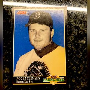 Roger Clemens Score 1991 The Franchise #850 baseball card!!